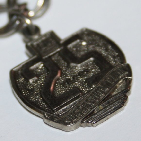 Vintage Jewelry - Vintage silver 25 Years Suggestion Plan GM charm bracelet 7"